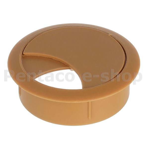 KHRA-Riex EK72 kabelová průchodka kulatá zavírací ø70 mm, H20, buk   F005529