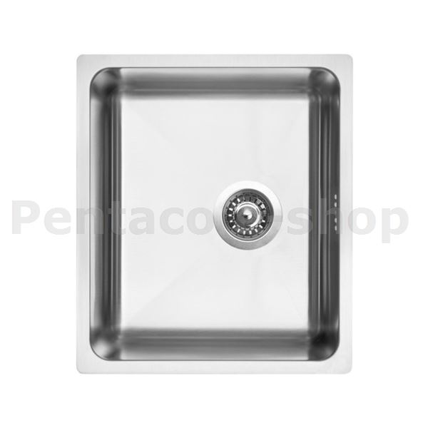 ZDSI-Dřez Sinks BLOCK 380 V 1mm kartáčovaný + sifon