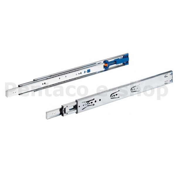 KVYS-Kuličkový plnovýsuv 500 s dotahem a tlum.       X5835 Hettich