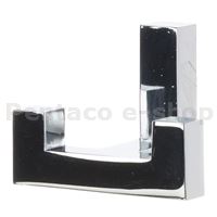 KHRA-Věšák hranatý MATĚJ chrom  F002478 Riex XV34 malý dvojháček