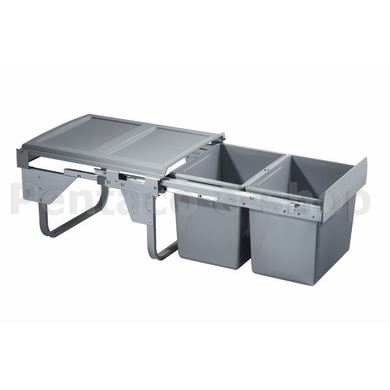 KKOS-Odpadkový koš výsuvný  koš 2x15l 1007140602