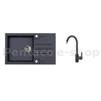 ZDAL-DŘEZ ROCK 130 G - 91 černý + baterie TONIA černá