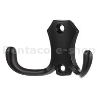 KHRA-Věšák matný černý RENATA malý XV03 Riex F002416