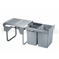 KKOS-Odpadkový koš výsuvný KOMFORT šedý  1007137602