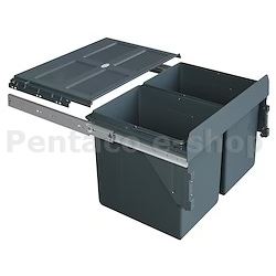 KKOS-Odpadkový koš výsuvný 1007170602   2x27l