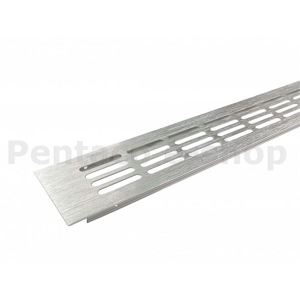 KMRI-MŘÍŽKA HLINÍK BROUŠENÝ 80x400