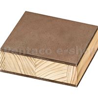 VLAT-Laťovka truhlářská broušená MDF/MDF, 5 vrstev      40x1250x2500