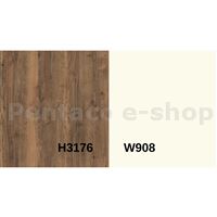 VZAS-Zástěna H3176 ST37/protitah bílý 9,2x640x4100mm