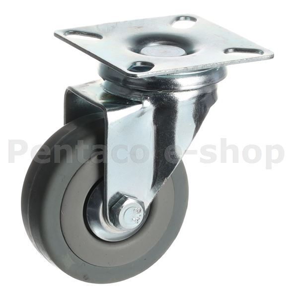 Kolečko zátěžové pr.35mm bez brzdy otočné  25kg transp.INC