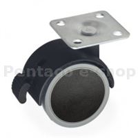 KPLA-Kolečko šedé  plotnička s brzda B06/GUM50BR Ná