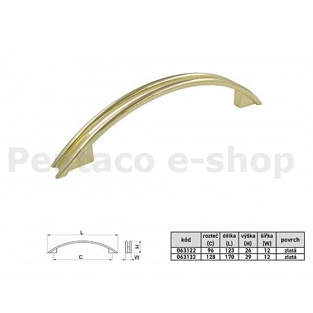 USAT-MARTINA zlatá 96mm 