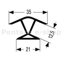KSOK-SOKL*roh vnitřní a vněj.135st.100 černý S100/c/01 