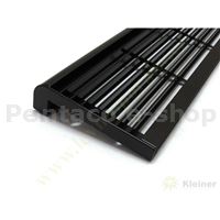 KMRI-MŘÍŽKA plast.černá 460x65mm C09/VM-PLAST-CR/A hranatá