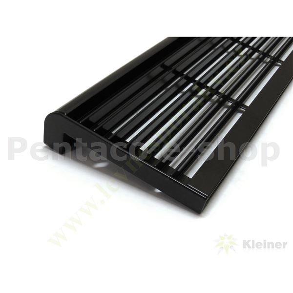 KMRI-MŘÍŽKA plast.černá 460x65mm C09/VM-PLAST-CR/A hranatá