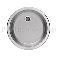 ZDAL-Dřez FORM 10, fi 70, průměr 450mm F + Sifon 1XS 70-PP MTP