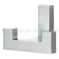 KHRA-Věšák hranatý MATĚJ chrom-matný F002479 Riex XV34 malý dvojháček