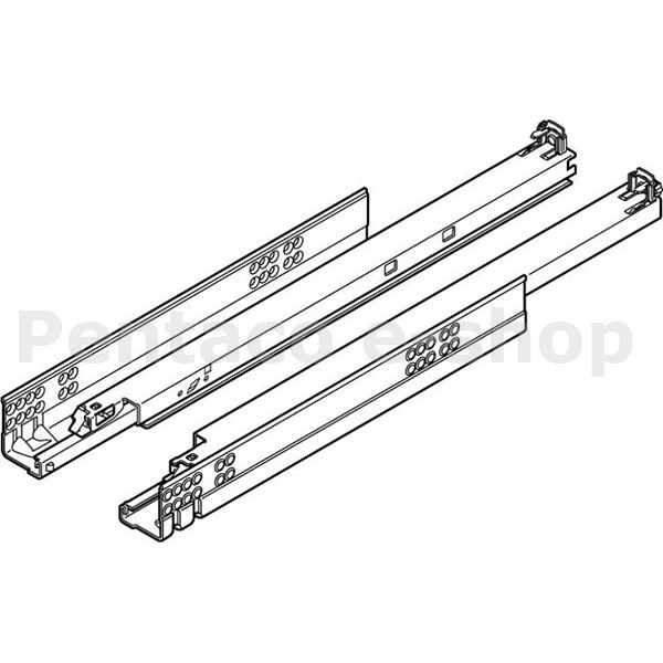 BLUM-TBX lišta ANTARO 500mm 578.5001B L+R 30kg prum.bal.UB