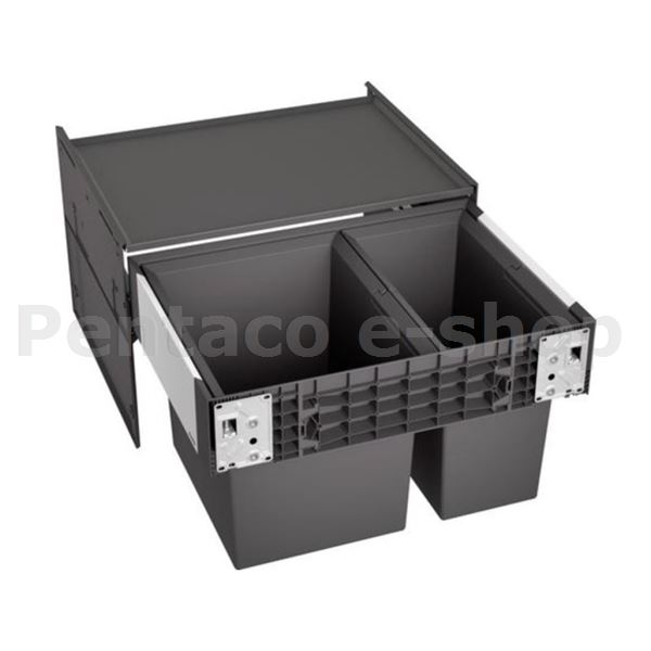 KKOS-odpadkový koš Blanco Select 60/2 1x 19l;1x30l