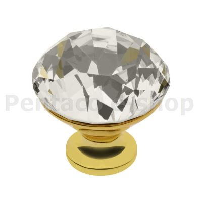 UEKO-Úchytka knopka Crystal 03