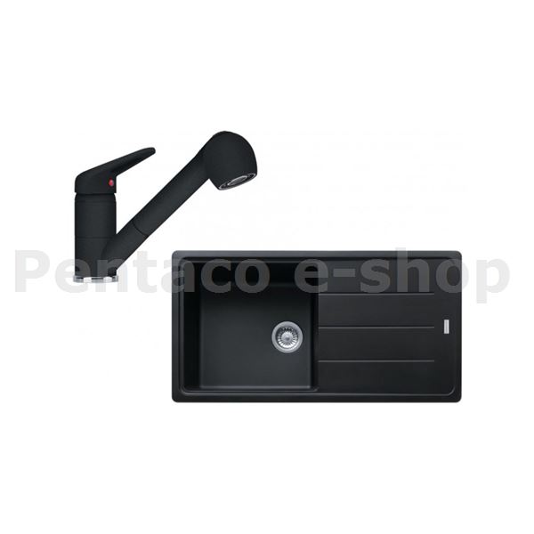 ZDFR-DŘEZ G138O BFG 611 + baterie FC 9547 matná černá