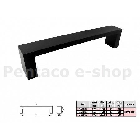 USAT-Viktorie 160mm černá mat