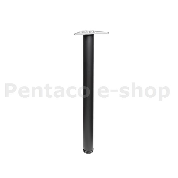 KNST-Noha stolová 710/60 černá      Lun.01GLT60710C