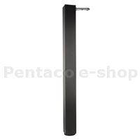 KHRA-Riex EA60 stol. noha 60x60/H710mm matná černá F000916