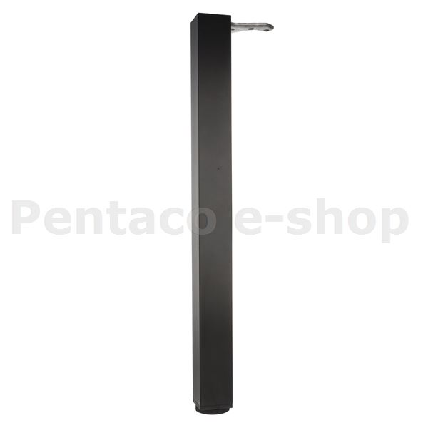 KHRA-Riex EA60 stol. noha 60x60/H710mm matná černá F000916