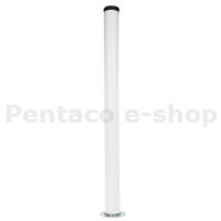 KHRA-Noha stolová 820mm bílá lesk Riex ER60 s kruhovým adaptérem H820 F000901