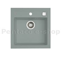 ZDAL-Dřez FORMIC 20/81 Beton (520x510mm) + pop-up sifon F