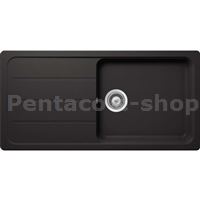 ZDAL-Dřez FORMHAUS D 100 NERO + sifon C05/SD-FRH-D100-NR