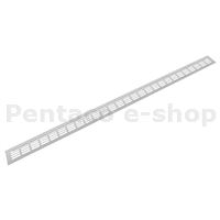 KHRA-F000979 Riex GV44 hliníková větrací mřížka 60x100mm, imitace nerezu