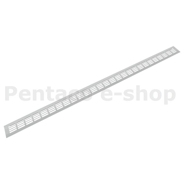 KHRA-F000979 Riex GV44 hliníková větrací mřížka 60x100mm, imitace nerezu