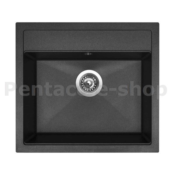 ZDSI-Dřez SOLO 560  cerny    Sinks
