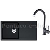 ZDFR-DŘEZ FRANKE OID 611 černá + FP 9000 onyx SET T41 Č