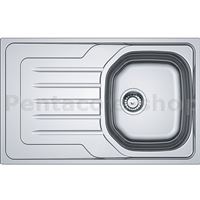 ZDFR-DŘEZ FRANKE SKN 611-79 nerez 790x500 sada ventilu + sifon