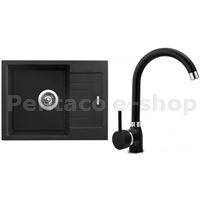 ZDSI-Dřez Sinks RAPID 580 N Granblack + baterie POLO 30