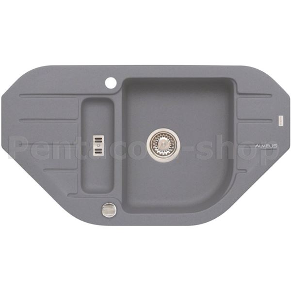 ZDAL-dřez Niagara 60 / 04 STEEL (900x500mm) + pop-up sifon F