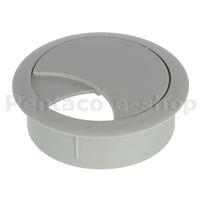 KPLA-Riex EK62 kabelová průchodka kulatá zavírací ø60 mm, H20, světle šedá F005525