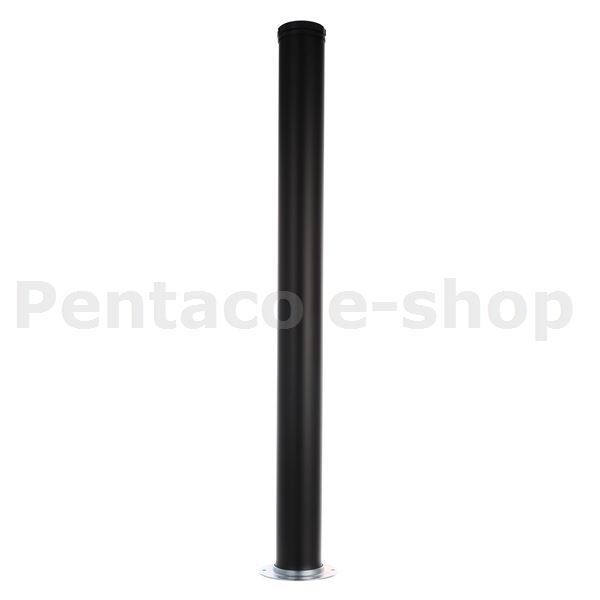 KHRA-Riex ER60 stol. noha s kruhovým adaptérem, H710mm, matná černá F000894