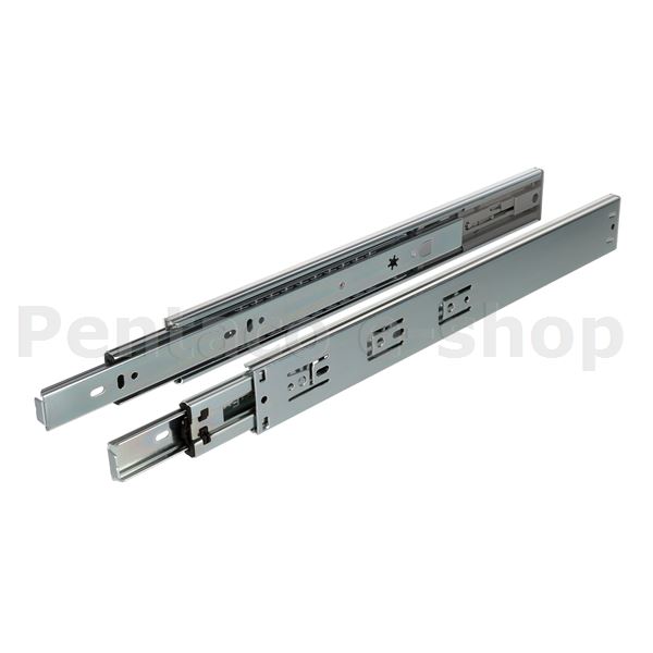 KHRA-Kuličkový plnovýsuv 350mm PUSH (bezúchytkový) F000816 Riex NB51 FOR Open 35 kg/26 chrom