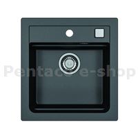 ZDAL-Dřez ATROX 20 černý 91 black addition + sifon   1148161     