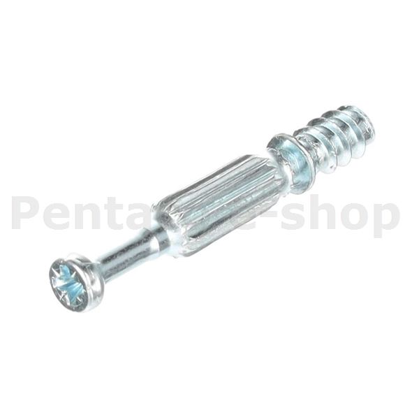 KHRA-F002522 Riex JC25 táhlo spojovacího excentru L34, eurošroub 5mm s plast. střední částí