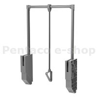 KHRA-sklopná šatní tyč F000594 Riex VX47 25kg tmavě šedá