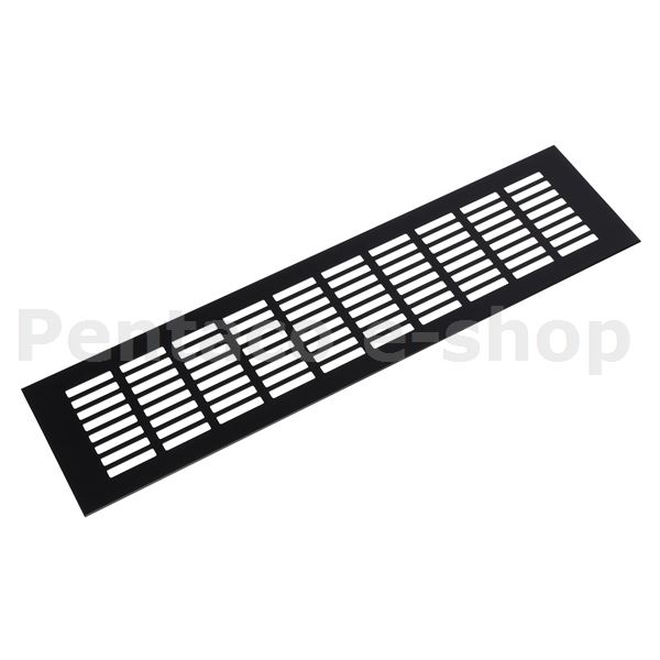 KHRA-Mřížka černá 100x400 mm GV44 Riex F007376