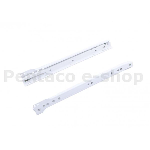 KHRA-výsuv bílý 400 mm Riex NR09 F000548 rolničkový (zás.vedení)