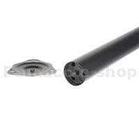 KHRA-Riex ER40 stolová noha, plotnička, D60/H710 mm, matná černá  F000924