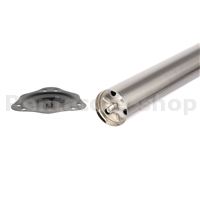 KHRA-Riex ER40 stolová noha, plotnička, D60/H710 mm, imitace nerezové oceli  F000923