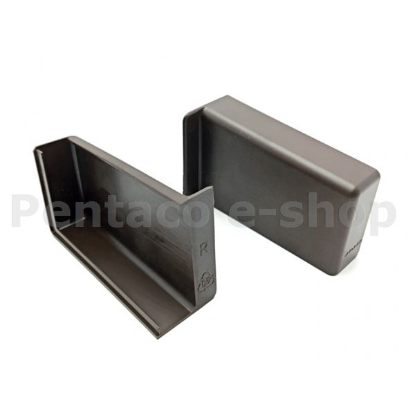 KZAR-CAMAR 806 krytka rekt. kování tmavě hnědá  pravá