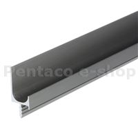 KHRA-RiexTouch XP60 narážecí profil, 2900 mm, imitace nerezu  F002320